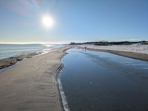 Veermaster Olpenitz, 300m to the Baltic Sea, sandy beach, wallbox, infrared sauna, wifi