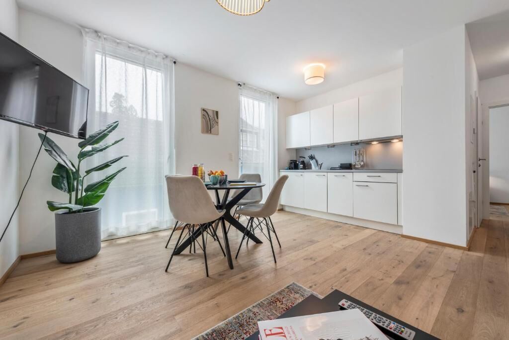 Apartment, 1 Queen-Bett und Schlafsofa | Speisen