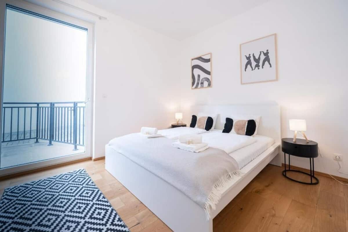 Appartement, vue cour intérieure