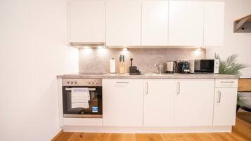 公寓, 庭院景观 | 私人厨房