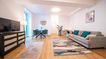 公寓, 庭院景观 | 起居区