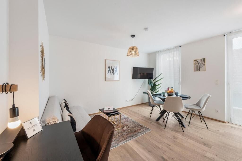Apartment, 1 Queen Bed with Sofa bed | Living area