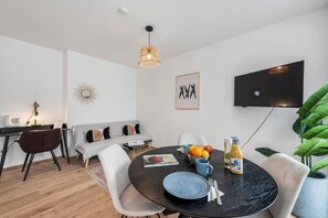 Apartment, 1 Queen Bed with Sofa bed | Living area - Hills Residences (Vienna)