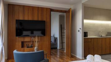 Suite Deluxe | Bureau, Wi-Fi gratuit, draps fournis