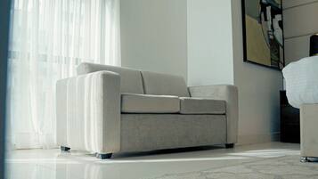 Departamento de lujo | Área de sala de estar