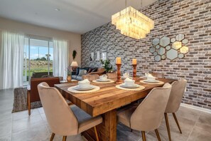 Dining - Chic Modern Condo with Spacious Layout and Mickey Bedroom (Four Corners)