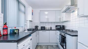 Microwave, oven, stovetop