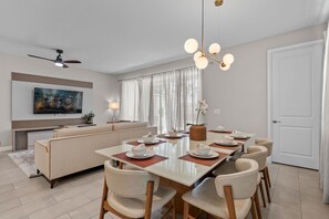 Dining - Roomy Villa with Themed Bedrooms, Private Pool (Four Corners)