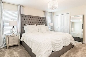 4 bedrooms, desk, iron/ironing board, bed sheets - Themed Bedrooms, Private Pool, Premium Location, Best Vacation Villa (Kissimmee)