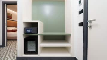Luxury Double or Twin Room, Balcony, City View | In-room safe, desk, laptop workspace, soundproofing