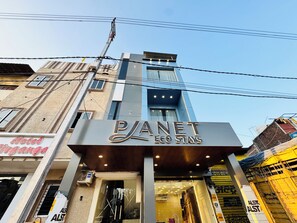 Exterior detail - Planet Eco Stays (Ujjain)