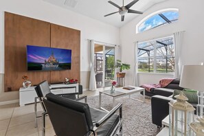 TV, video games - Ground Floor Gathering up to 9 Guests BL387 (Kissimmee)