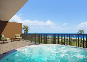 全景套房, 按摩浴缸, 海景 (Sunrise) | 客房景觀