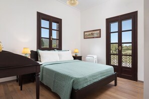 Villa superior, vistas al mar