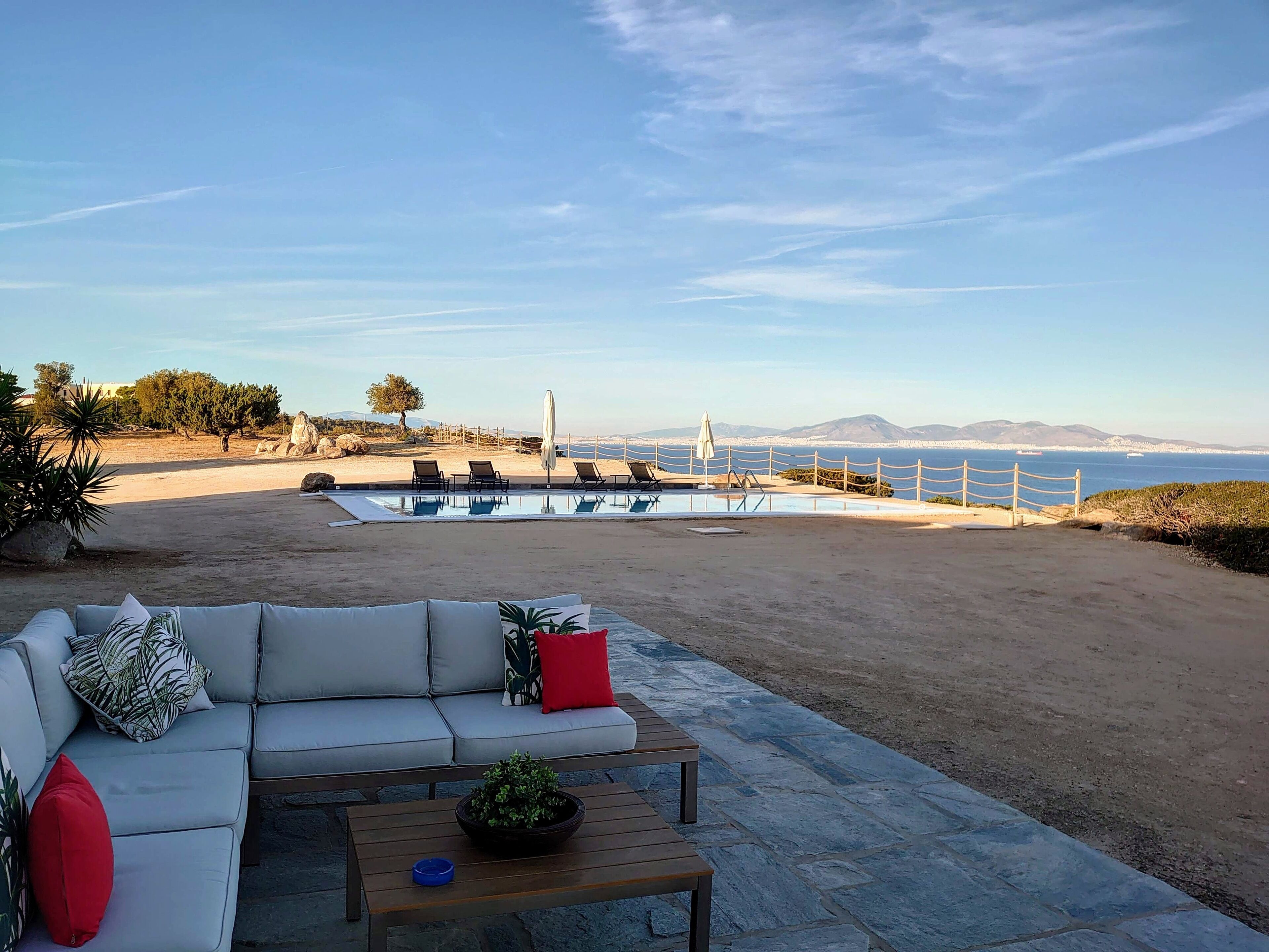 Villa - havsutsikt | Terrass/Patio