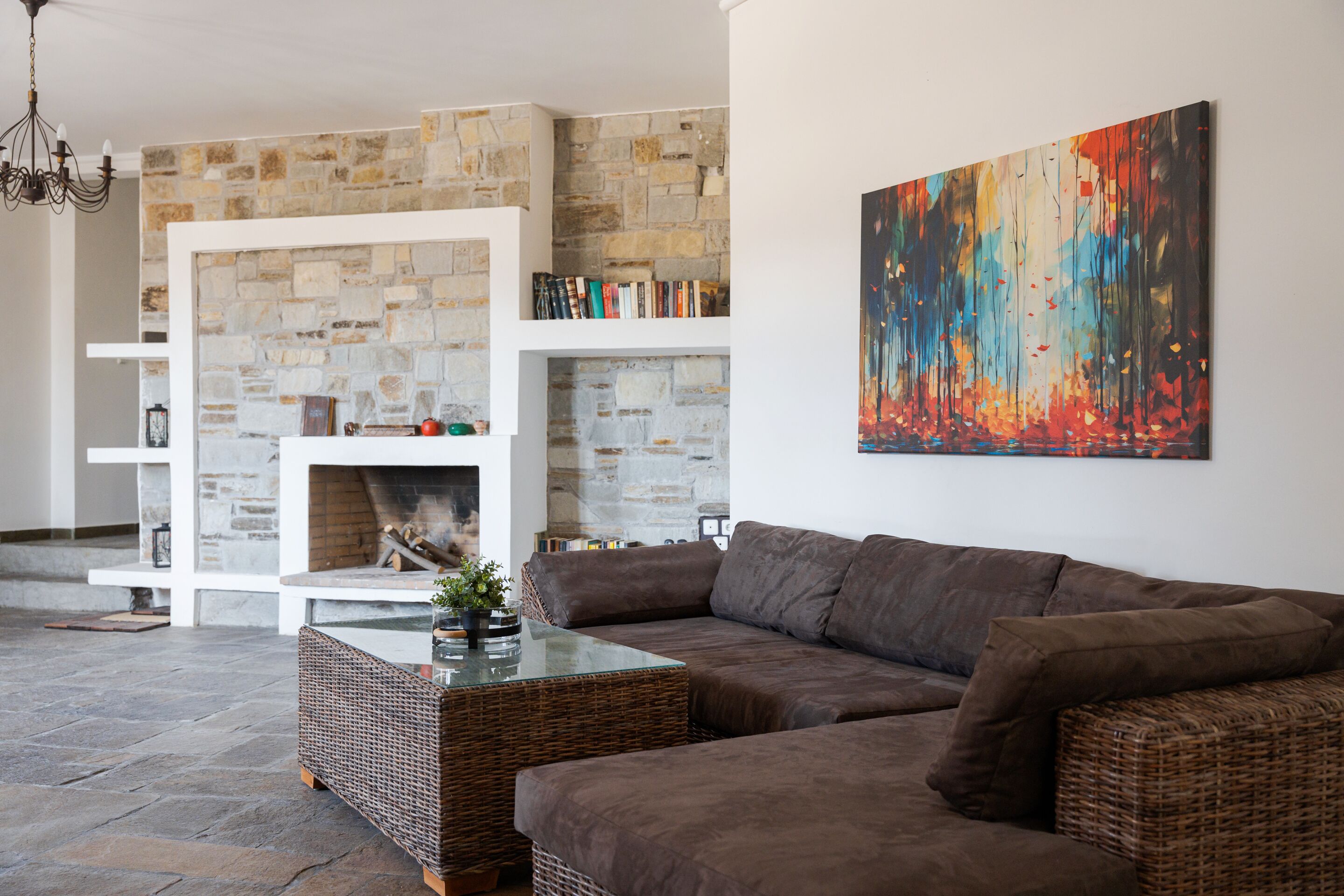 Villa - havsutsikt | Vardagsrum