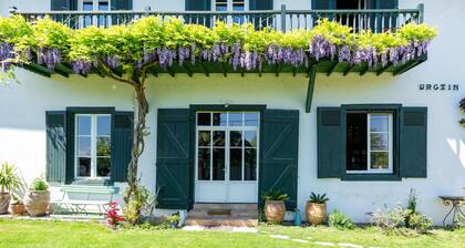 Maison de charme à Bayonne avec terrasse privée, jardin privé et Wi-Fi