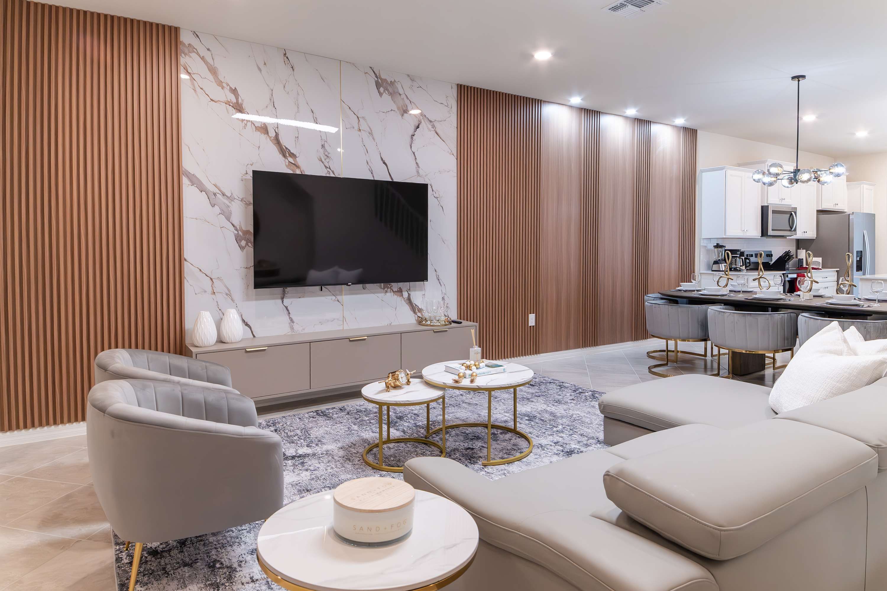 TV, video games, offices