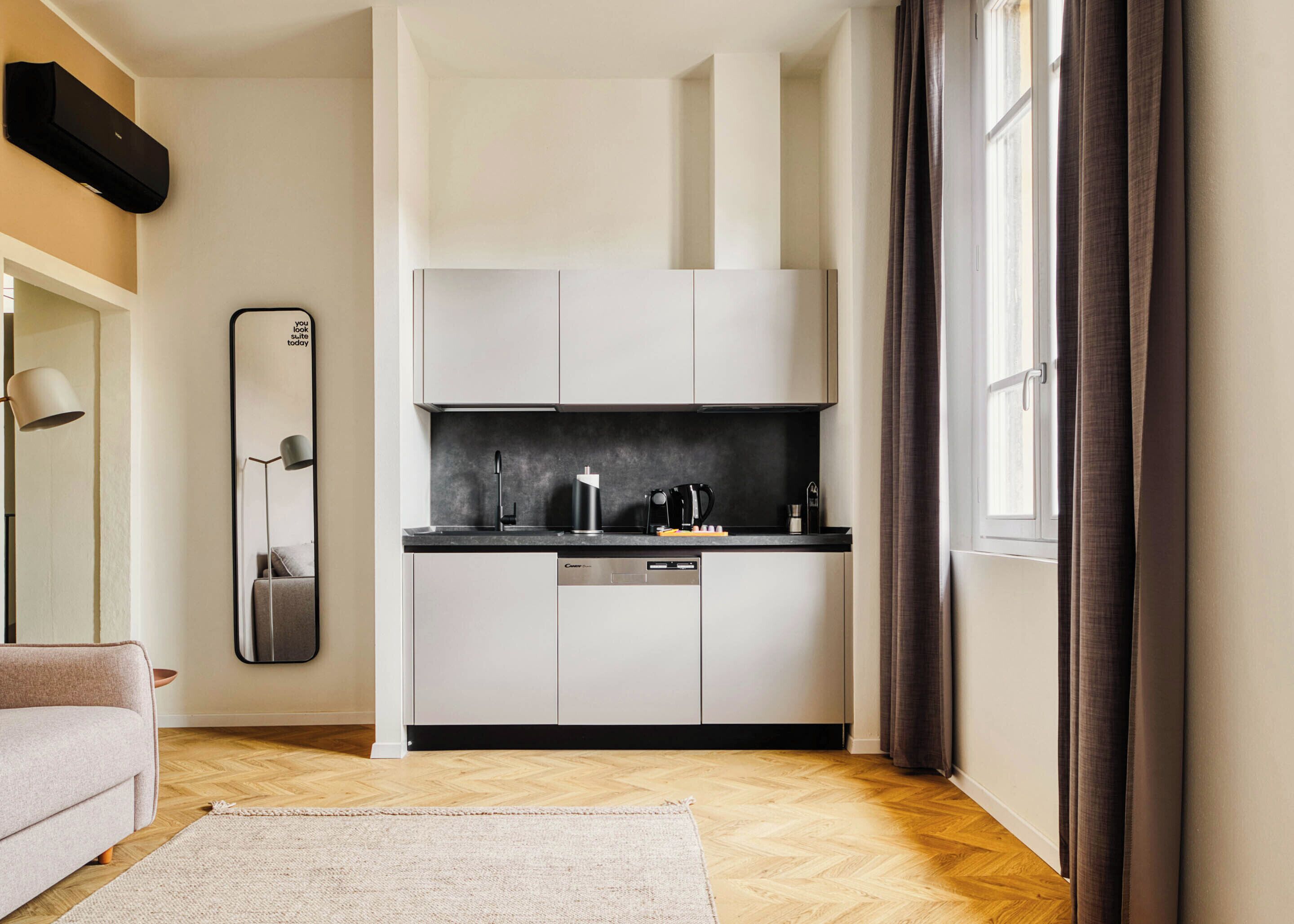 Studio with sofa bed | Eigene Küche