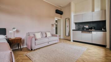 Studio with sofa bed | Eigene KĂŒche