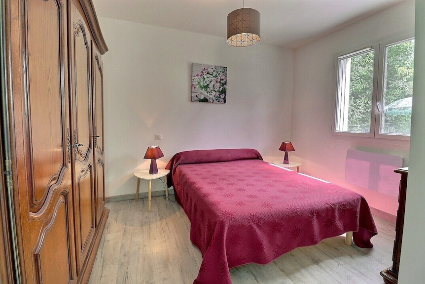 Proche Rivière ! Maison Cosy Avec Jardin. Accessible Pmr. Animaux Acceptés - Chauzon