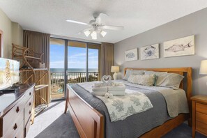 Desk, iron/ironing board, free WiFi, bed sheets - Seaside Beach 5417- Two Bedrooms  Waterfront condo with pool  sauna  amazing ocean view   balcony (Orange Beach)
