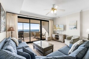 TV, DVD player, offices - Grand Pointe 411  3 bedrooms  3 and a half baths  DIRECT BEACH FRONT (Orange Beach)