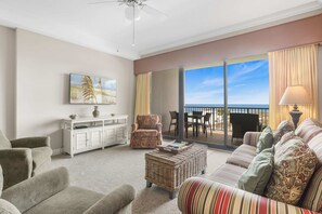 TV, DVD player, offices - Grand Pointe 310  panoramic views  huge balcony  3rd floor with 3 bedrooms  3 5 baths (Orange Beach)