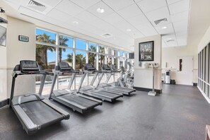 Fitness facility - Crystal Tower 206- Amenities galore  Lazy River (Gulf Shores)