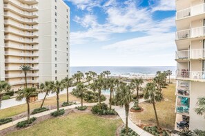 Exterior - Seaside Beach 5415- beach front  pools  sauna (Orange Beach)