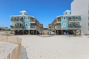 Exterior - Sunrise Village 215- 2BR  1BA  gulf front  sleep 6 (Gulf Shores)