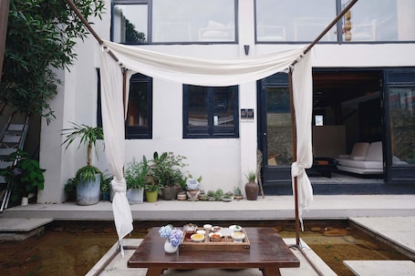 Extérieur. Sanfuyizhai Homestay