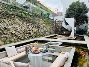 Sitzecke in der Lobby