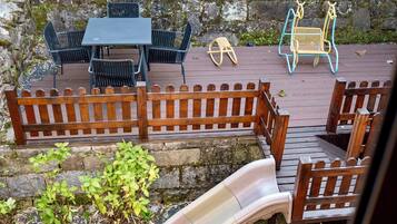 Family Villa, Balcony, Courtyard View | Balcony