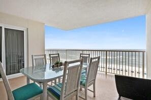 Outdoor dining - Sandy Key 635  2 BD 2BH  6th floor (Pensacola)