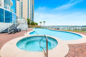 Indoor pool - Bel Sole 1102  Spacious  water view  beach access (Gulf Shores)