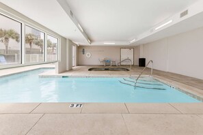 Indoor pool - Island Royale- Beachfront Penthouse (Gulf Shores)