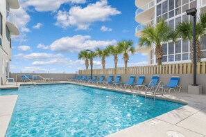 Indoor pool - Island Royale- Beachfront Penthouse (Gulf Shores)
