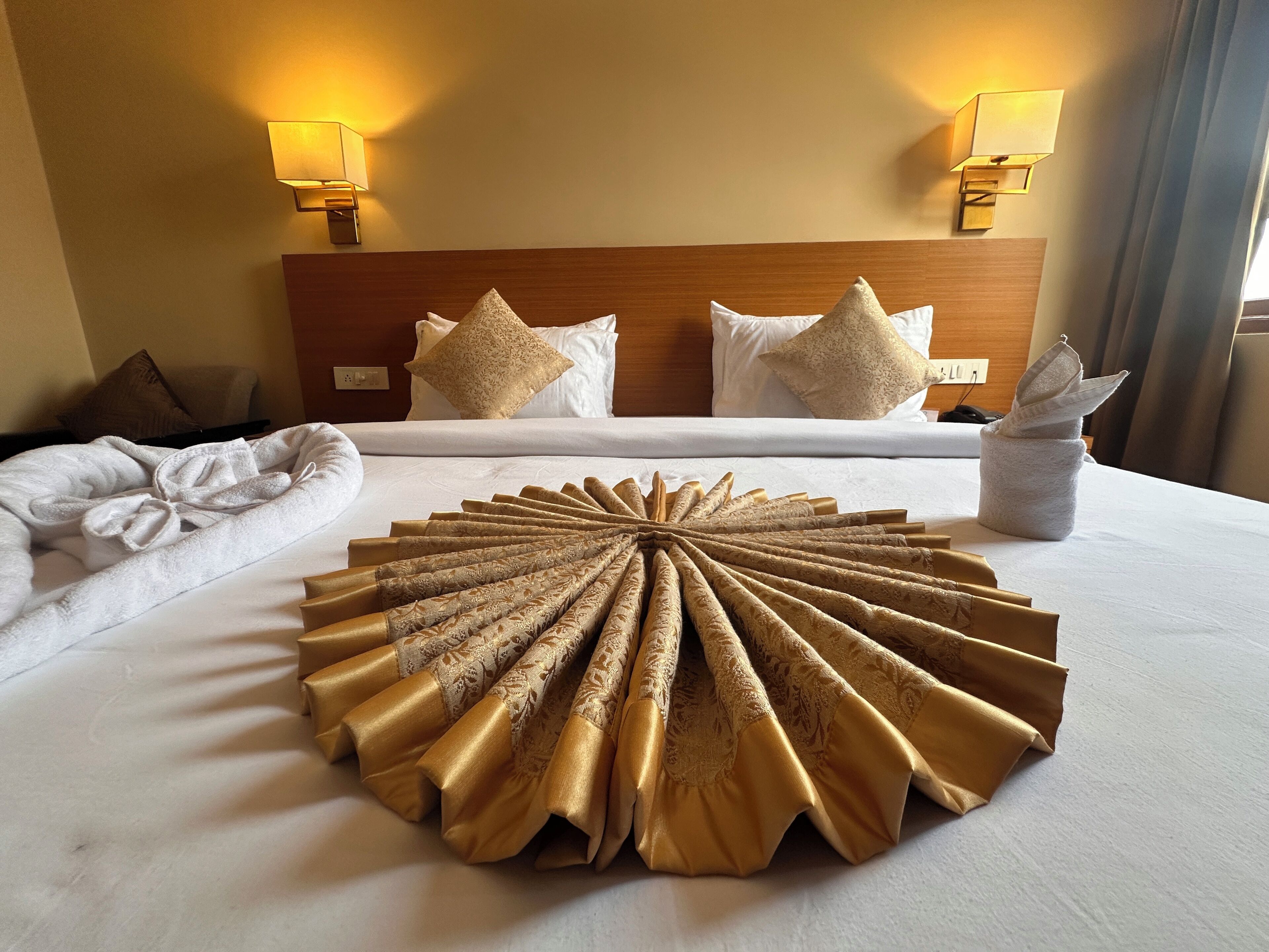 Deluxe Double Room | Blackout curtains, iron/ironing board, free WiFi, bed sheets