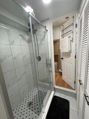 Bathroom - Private studio apartment with kitchen+laundry+fenced yard in Arlington (Arlington)