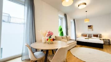 Studio, 1 kingsize-seng med sovesofa | Innvendig