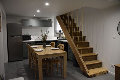 Charming village house ideally located in Saint Priest sous Aixe.