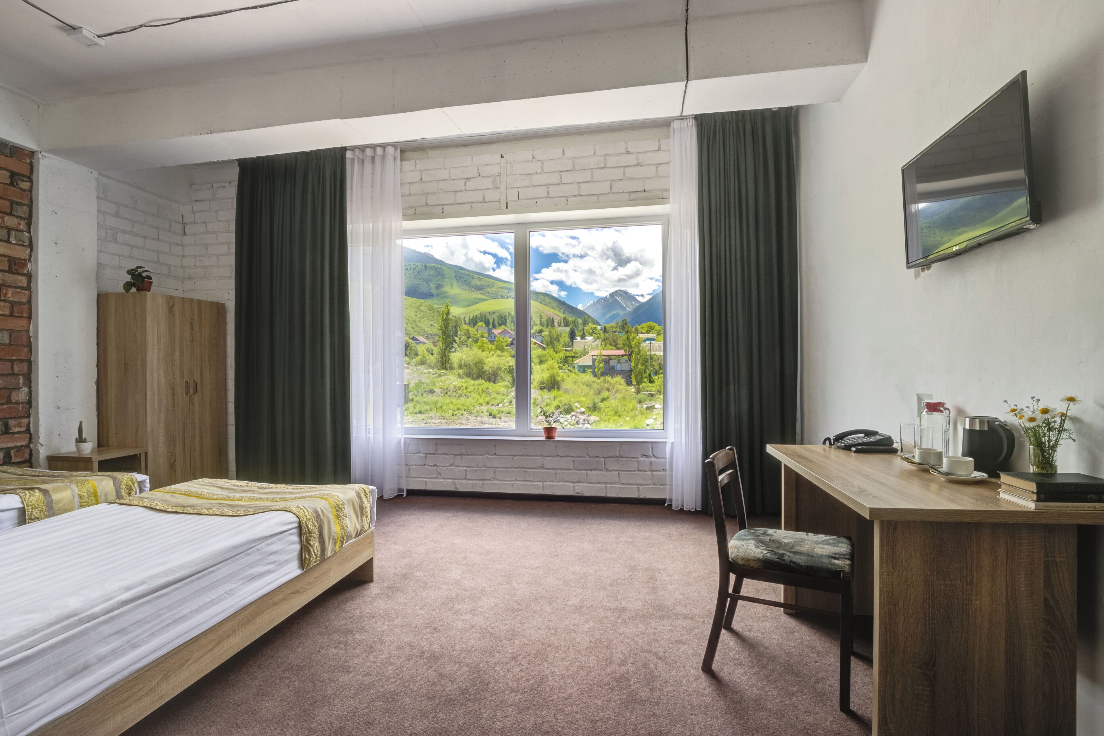 Superior-Zweibettzimmer, Bergblick