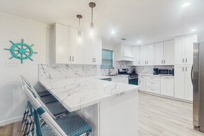 House (3 Bedrooms) | Interior - 3BR Coastal Home w/ Coastal Design- Steps to Sand (Galveston)