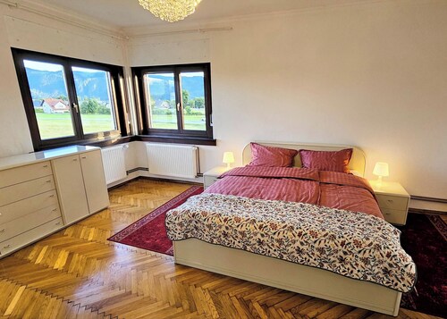 3-bedroom villa near Bled with AC, Wi-Fi, private parking and fairytale garden