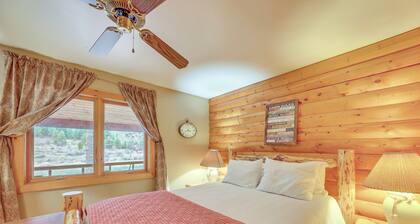 Riverside St Regis Cabin w/ Fire Pit + Grill