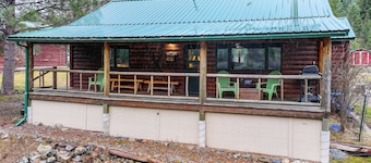 Riverside St Regis Cabin w/ Fire Pit + Grill