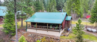 Riverside St Regis Cabin w/ Fire Pit + Grill