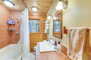 Interior - Riverside St Regis Cabin w/ Fire Pit + Grill (St. Regis)