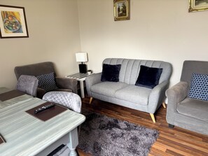 Living area - Spacious two bedroom apartment in a vibrant central location. (CE)